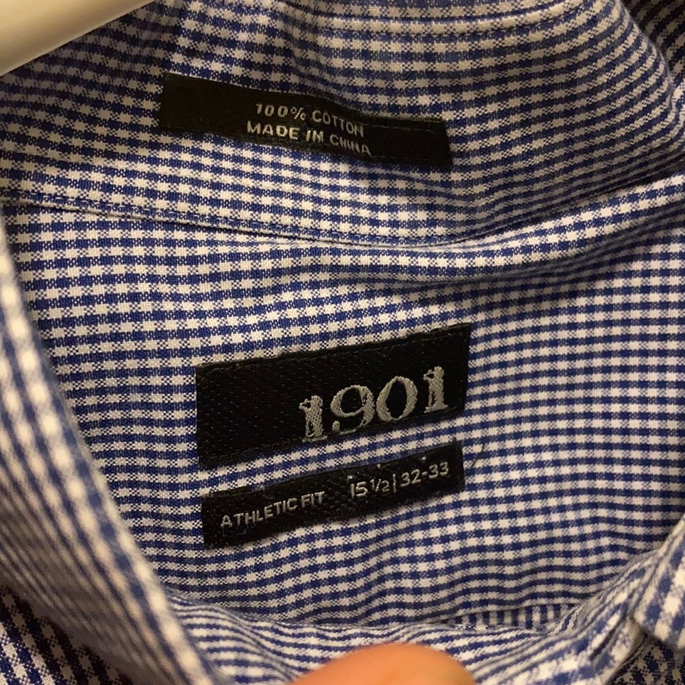 1901 athletic fit 15.5 32/33